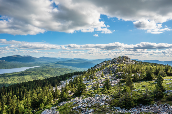 Горы Зюраткуль панорама