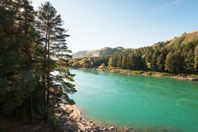 Река Катунь