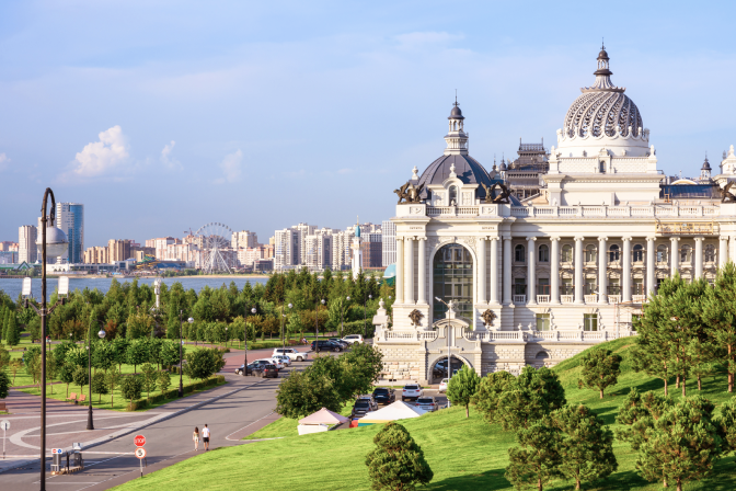 Казань летом