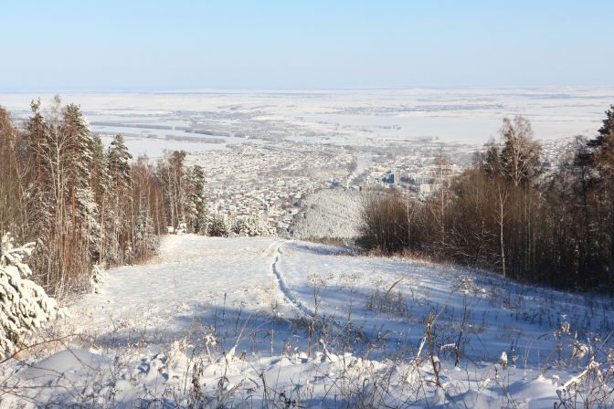 Церковка зимой